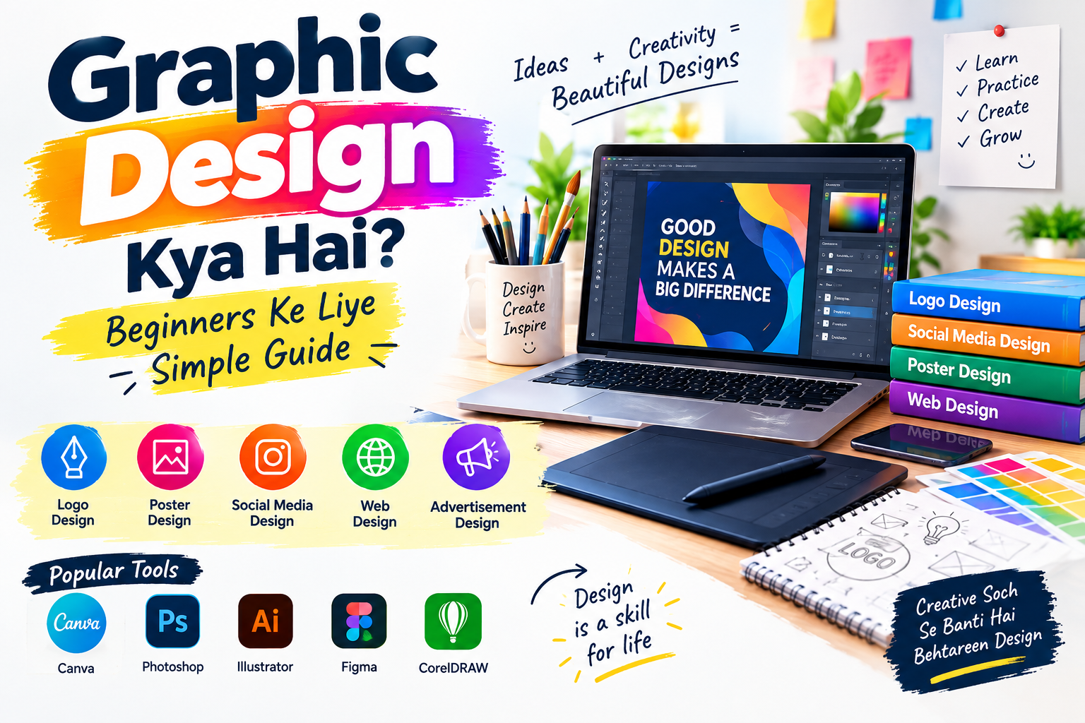Graphic Design Kya Hai beginners guide